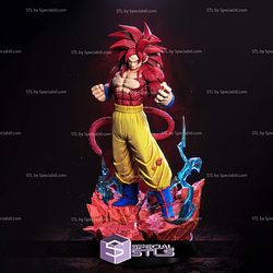 Goku SSJ4 395mm STL Files