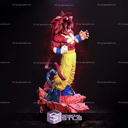 Goku SSJ4 395mm STL Files