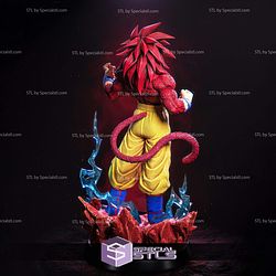 Goku SSJ4 395mm STL Files