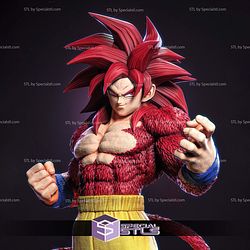 Goku SSJ4 395mm STL Files