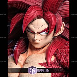 Goku SSJ4 395mm STL Files