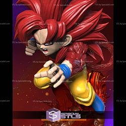 Goku SSJ4 Daima Chibi STL Files