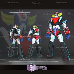 Grendizer Goldorak V3 STL Files