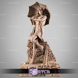 Gwen Stacy in the rain STL Files