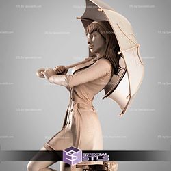 Gwen Stacy in the rain STL Files
