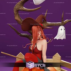 Halloween Witch Pumpkin STL Files