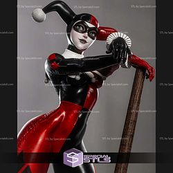 Harley Quinn Clown 1-6 STL Files