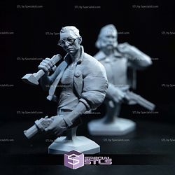 Harry and Kim Bust Disco Elysium STL Files
