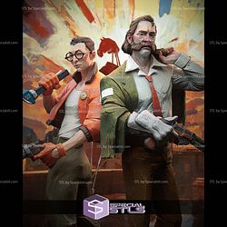 Harry and Kim Disco Elysium STL Files