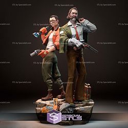 Harry and Kim Disco Elysium STL Files