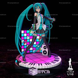 Hatsune Miku Vocaloid STL Files