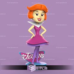 Jane Jetson Cartoon STL Files
