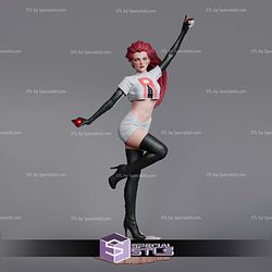 Jessie Pokemon Realistic 1-6 STL Files