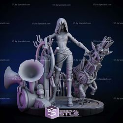 Jinx 1-7 Diorama STL Files
