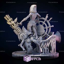 Jinx 1-7 Diorama STL Files