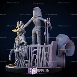 Jinx 1-7 Diorama STL Files