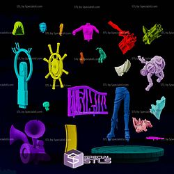 Jinx 1-7 Diorama STL Files