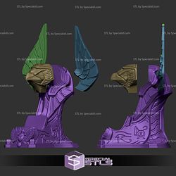 Joystick Stand Horus STL Files