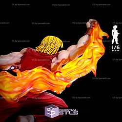 Ken Fire Fist STL Files