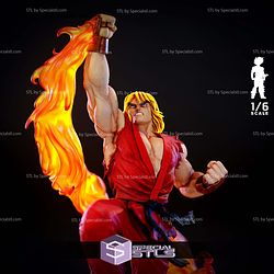 Ken Fire Fist STL Files