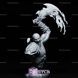 Kratos Kill Bust STL Files