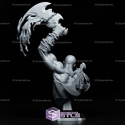 Kratos Kill Bust STL Files