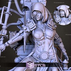 Lady Mechromancer STL Files