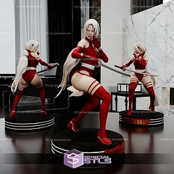 Lady Zannah Zealot Wildcats STL Files