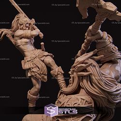 Lia vs Giant STL Files