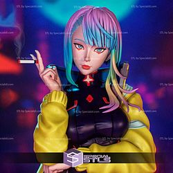 Lucy Cyberpunk with Cloak STL Files