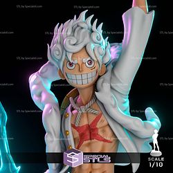 Luffy Gear 5 Thunder STL Files