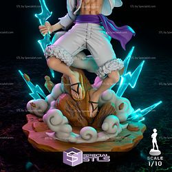 Luffy Gear 5 Thunder STL Files