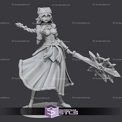 Lupusregina Beta Overlord STL Files