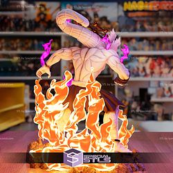 Mahoraga Fire Diorama STL Files