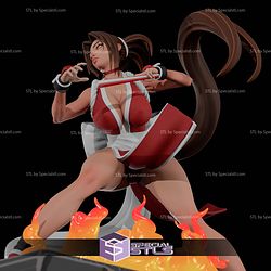 Mai Shiranui Fire Base STL Files