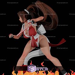 Mai Shiranui Fire Base STL Files