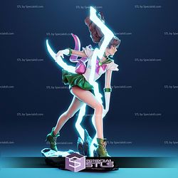 Makoto Kino Angry STL Files