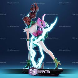 Makoto Kino Angry STL Files