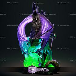 Maleficent Black Dragon STL Files