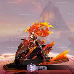 Mavuika Motor Genshin Impact STL Files