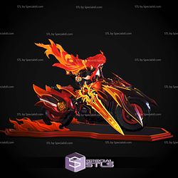 Mavuika Motor Genshin Impact STL Files