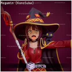 Megumin Konosuba Happy STL Files