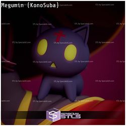 Megumin Konosuba Happy STL Files