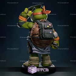 Michelangelo Toon Chibi STL Files