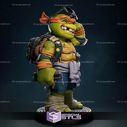 Michelangelo Toon Chibi STL Files