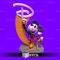 Mickey Mouse Classic STL Files