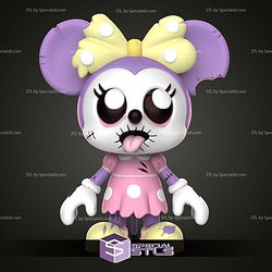 Minnie Chibi Zombie Version STL Files