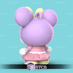Minnie Kawaii Version STL Files