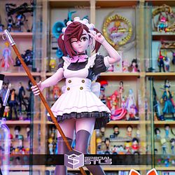 Momo Ayase Maid and Turbo Cat STL Files