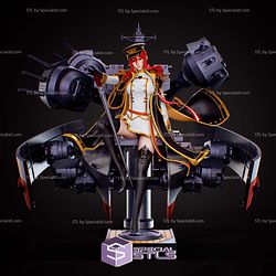 Monarch Azur Lane STL Files